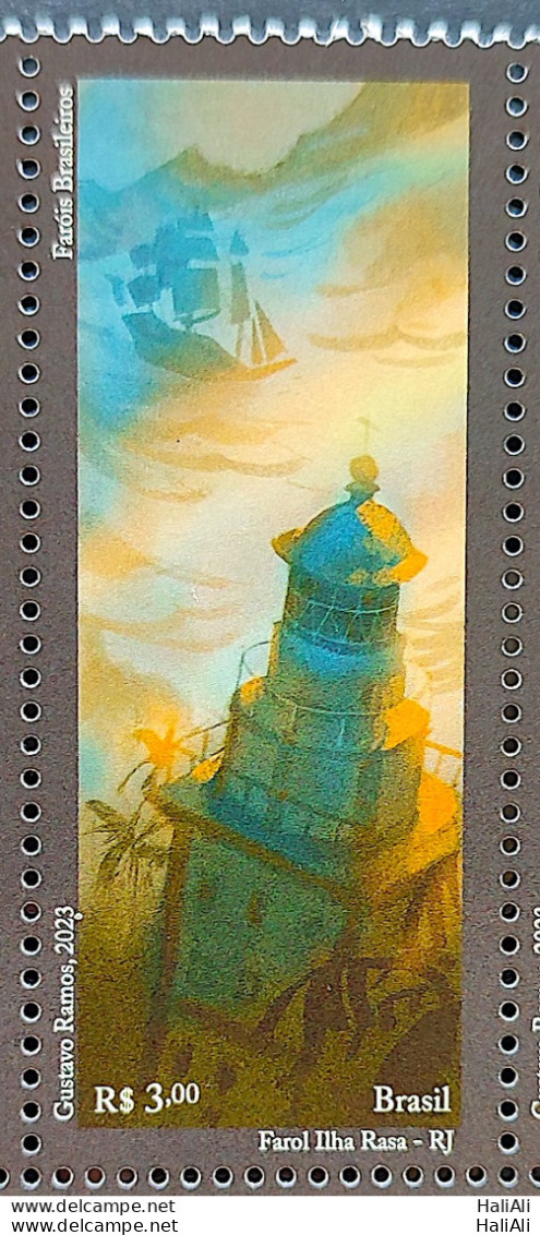 C 4097 Brazil Stamp Brazilian Lighthouse Ship 2023 RJ - Neufs