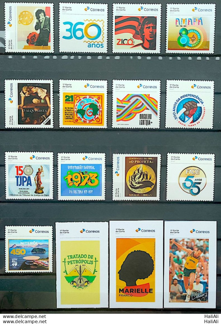 Brazil Institutional Stamp Collection 2023 - Personalizzati