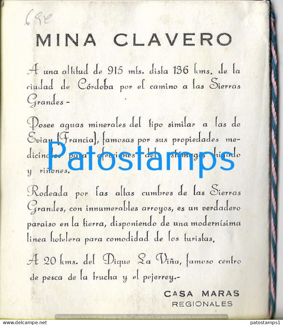 227699 ARGENTINA MENDOZA EL GOBIERNO EN LA BATALLA DEL PETROLEO OIL 1958 LIBRILLO NO POSTAL POSTCARD - Argentinië