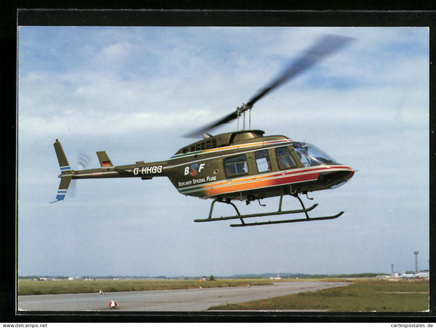 AK Hubschrauber Bell 206 L Long Ranger III Beim Start  - Hélicoptères