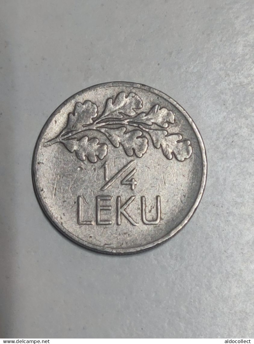 Moneta 1/4 Leku 1927 Albania - Albanië