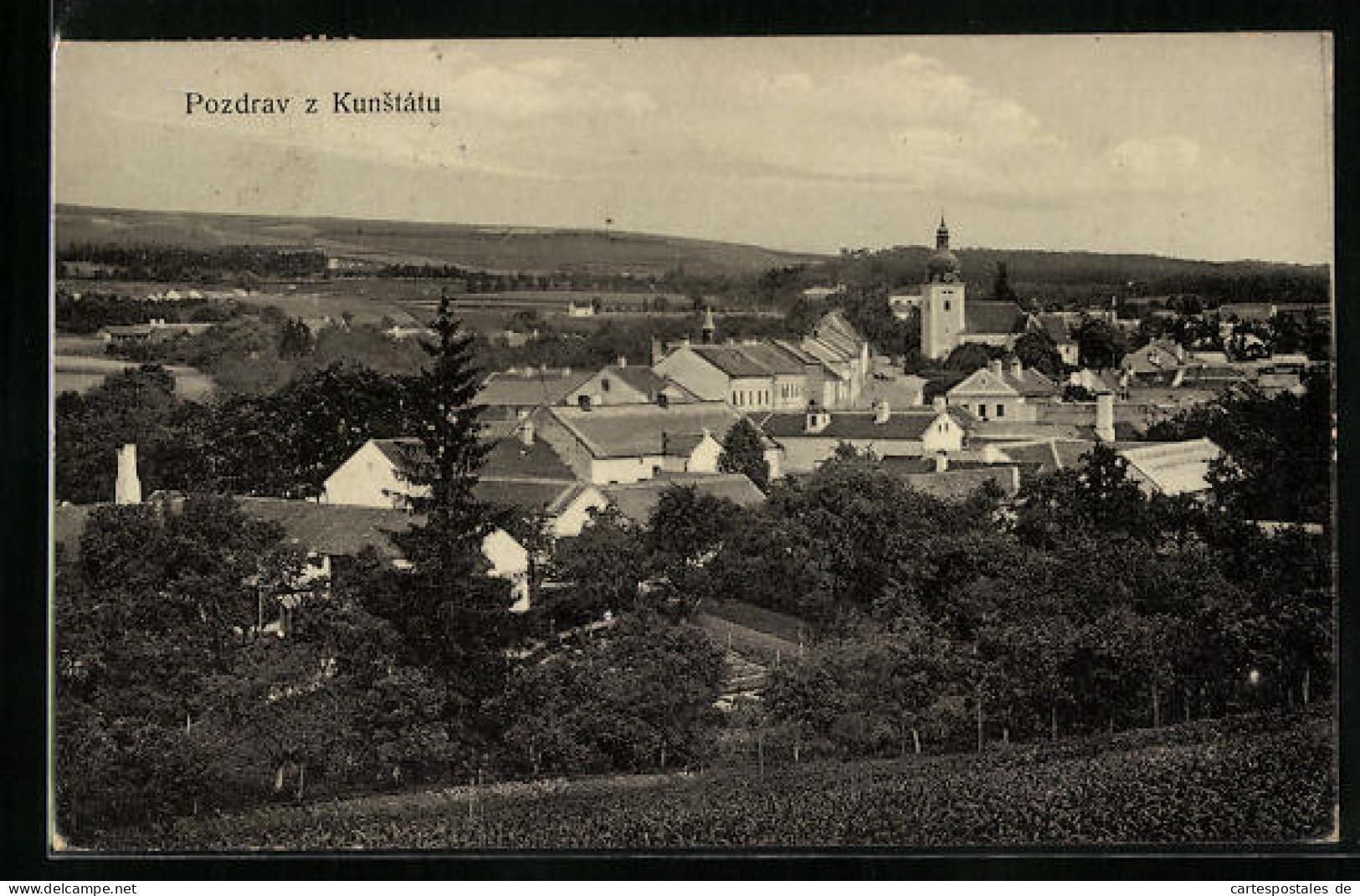 AK Kunstát, Panorama  - Tchéquie