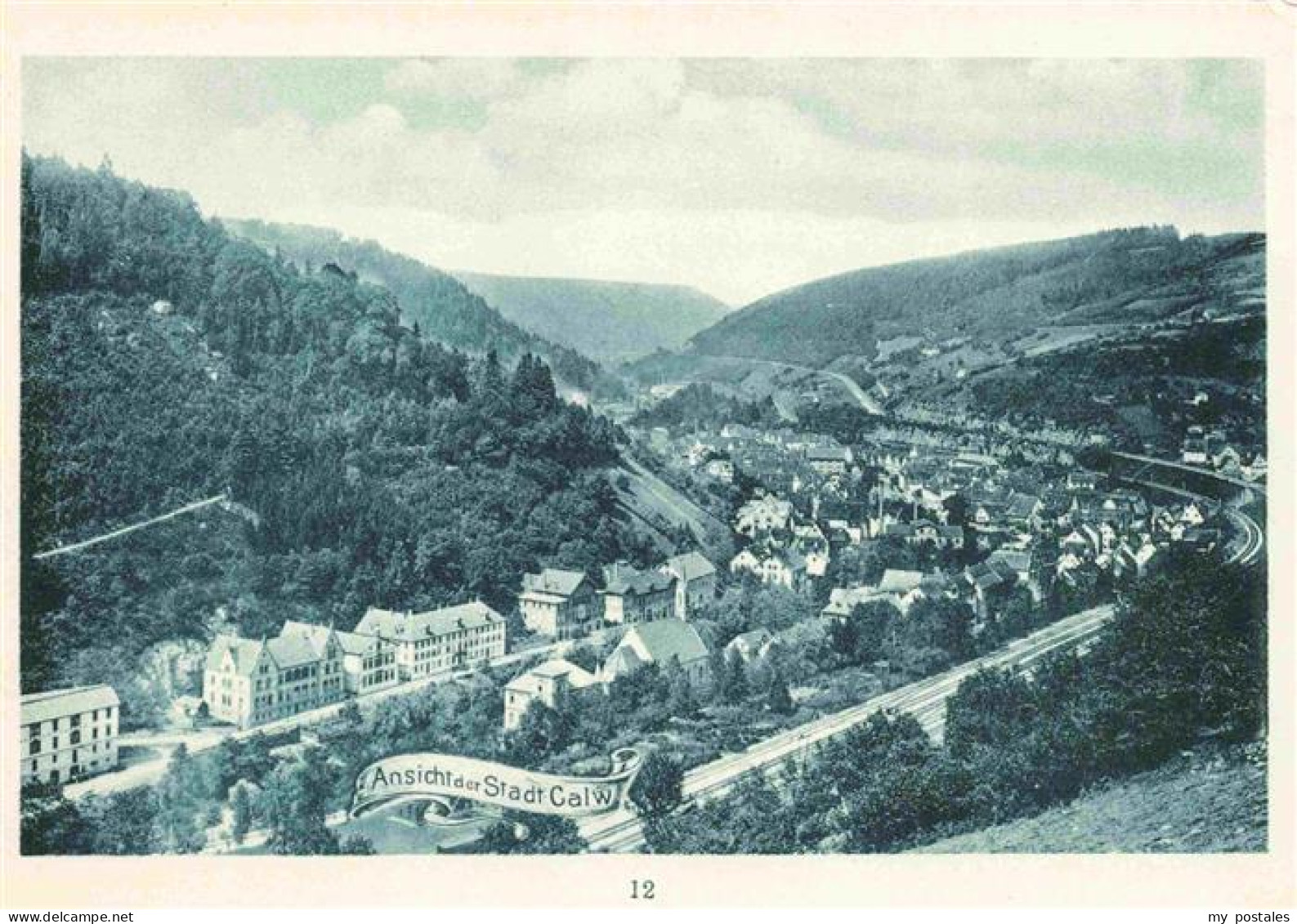 73972729 Calw Stadtpanorama - Calw