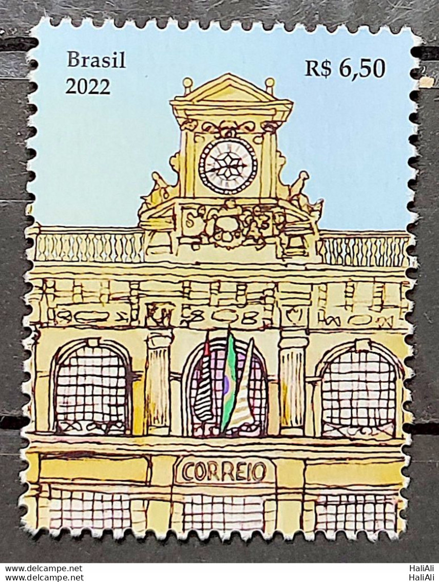 C 4077 Brazil Stamp Bicentenary Of Independence Historic Buildings Postal Service 2022 - Unused Stamps