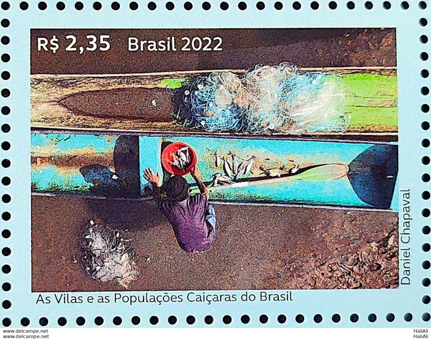 C 4058 Brazil Stamp The Village And Caicaras Populations Ship Fishing 2022 - Ungebraucht