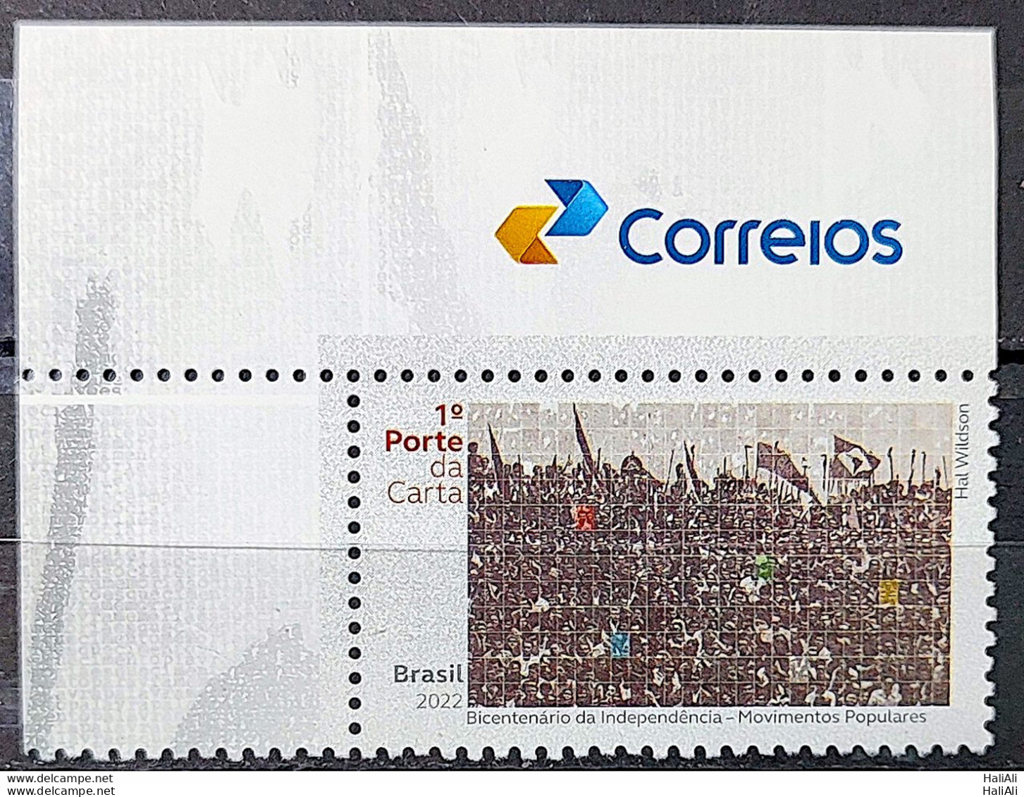 C 4056 Brazil Stamp 200 Years Of Independence Popular Movements 2022 Vignette Correios - Ongebruikt