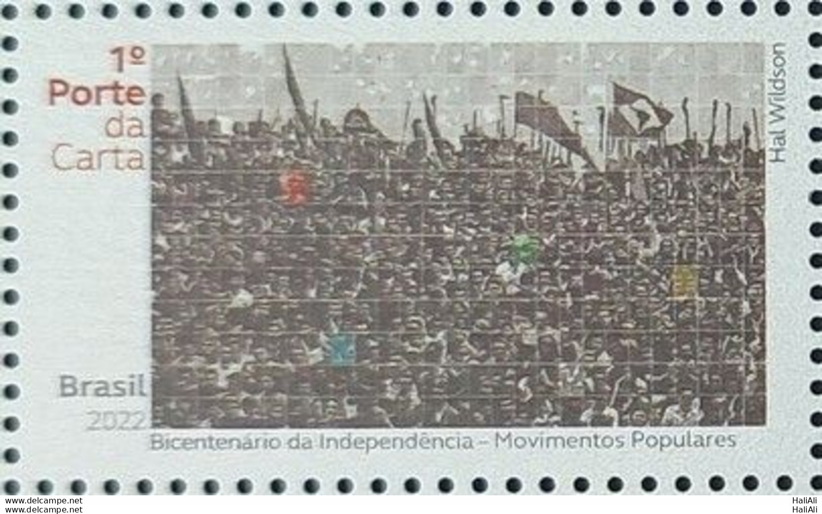 C 4056 Brazil Stamp Bicentenary Of Indenpendence Popular Movements 2022 - Unused Stamps