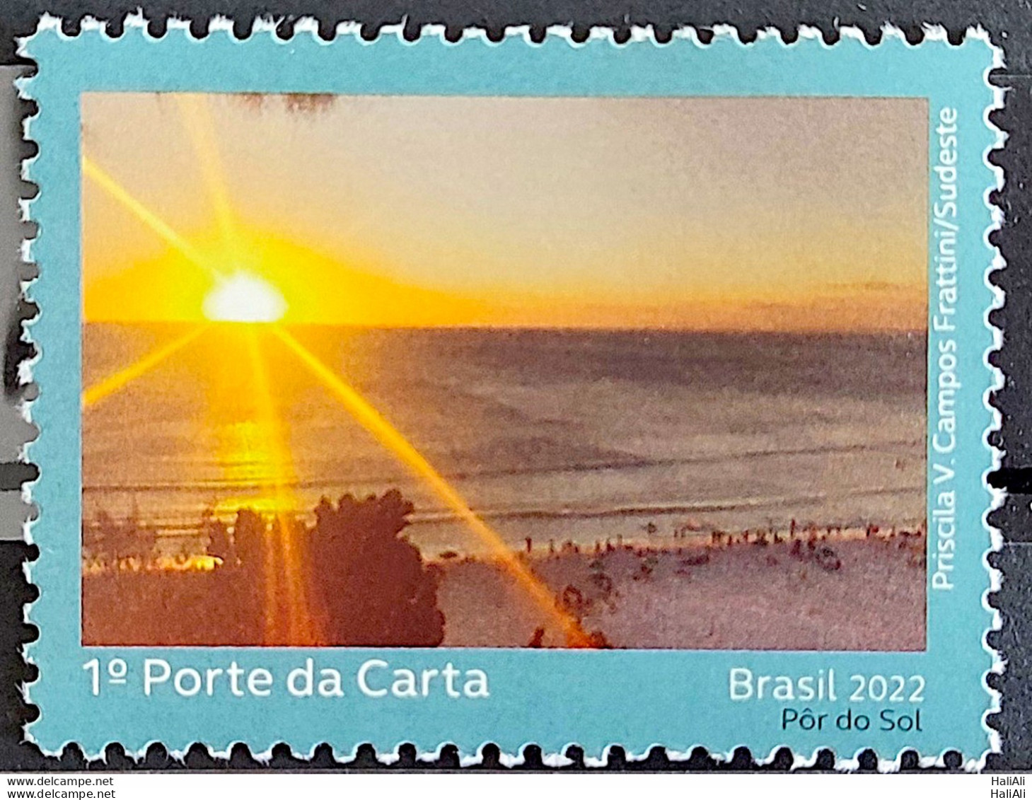 C 4050 Stamp Sunset Southeast Rio De Janeiro Arraial Do Cabo Praia Grande 2022 - Nuovi