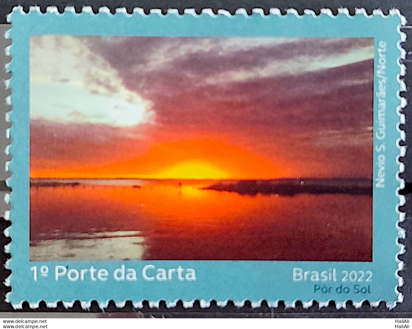 C 4042 Stamp Sunset North Tocantins Palmas Praia Da Graciosa 2022 - Unused Stamps
