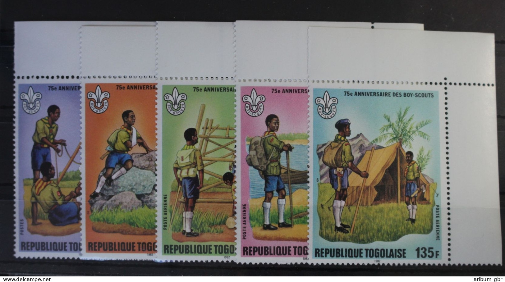 Togo 1589-1593 Postfrisch Pfadfinder #WE981 - Togo (1960-...)