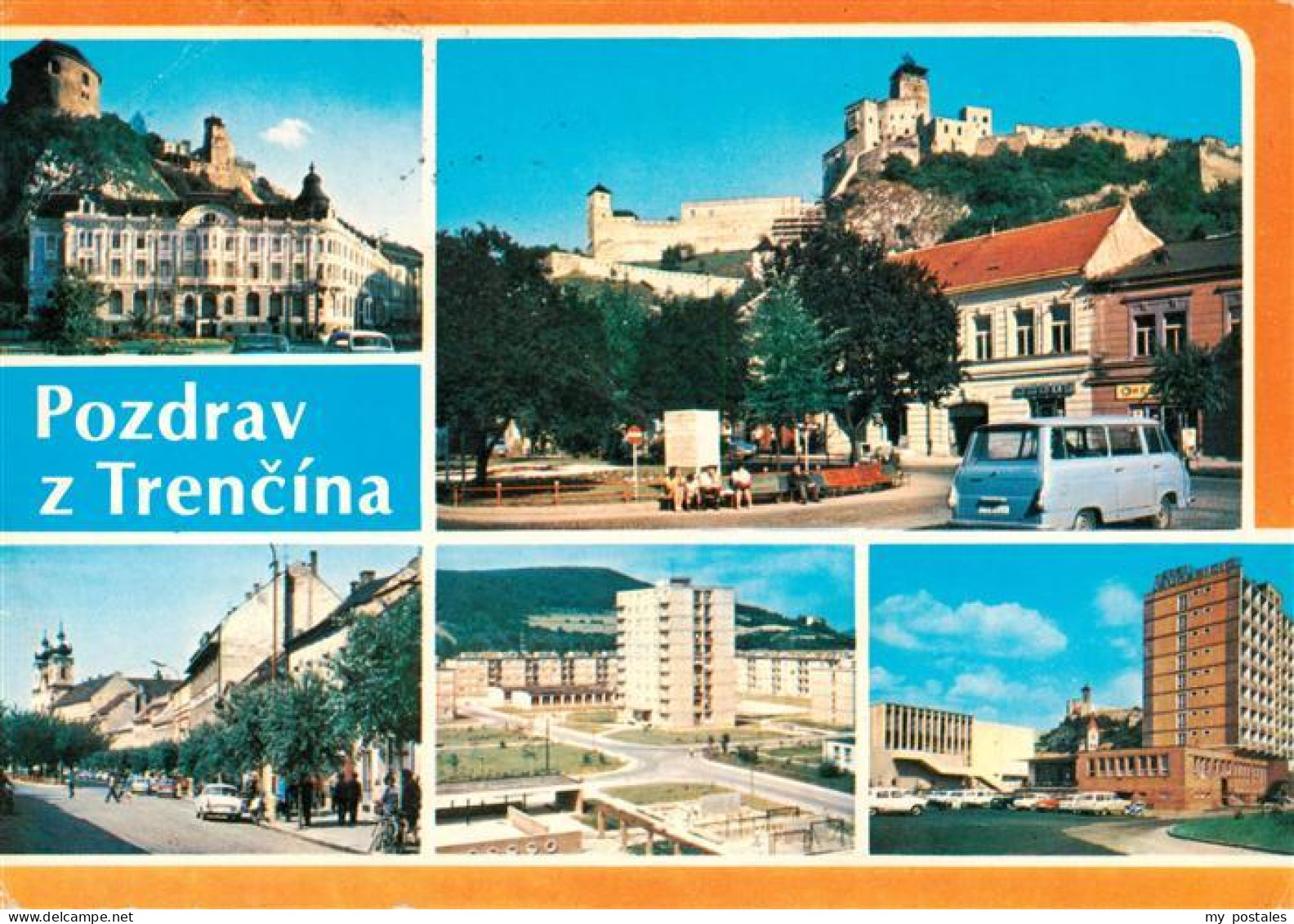 73940890 Trencin_Trentschinteplitz_SK Hotel Tatra Trenicianske Hrad Mierove Name - Slovacchia