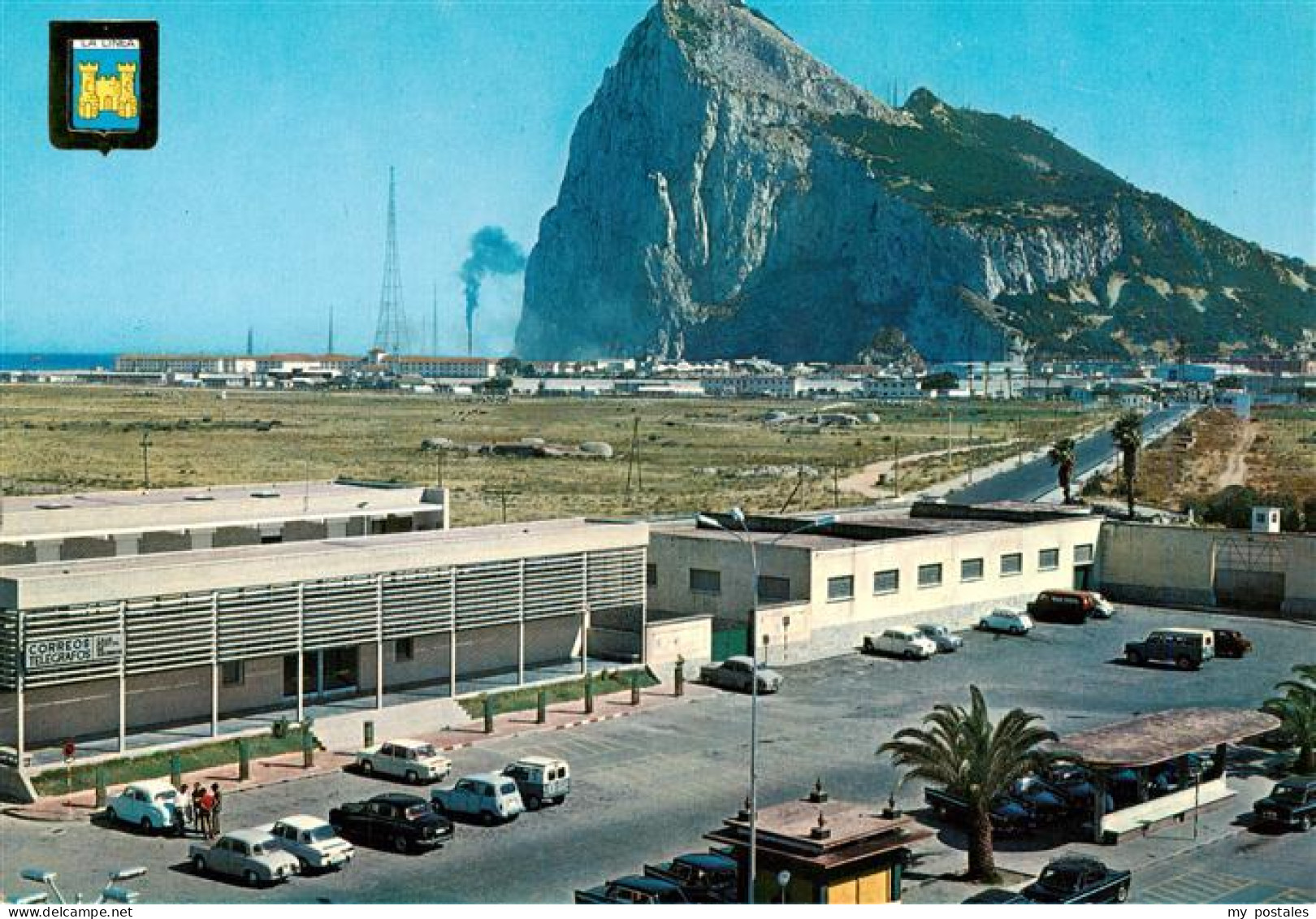 73940798 La_Linea_Cadiz_Andalucia_ES Vista Del Penon De Gibraltar - Autres & Non Classés