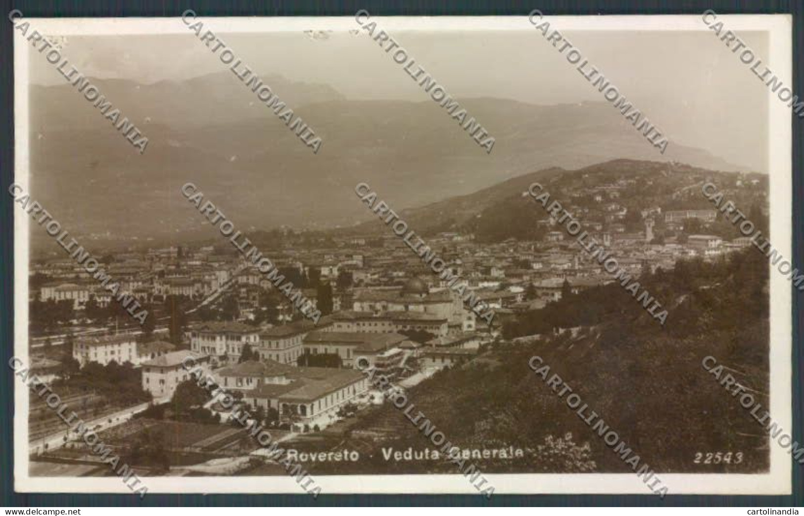 Trento Rovereto Foto Cartolina ZB1089 - Trento