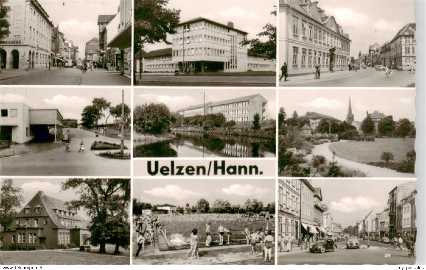 73940750 Uelzen_Lueneburger_Heide_Hannover Orts Und Teilansichten Schwimmbad - Autres & Non Classés