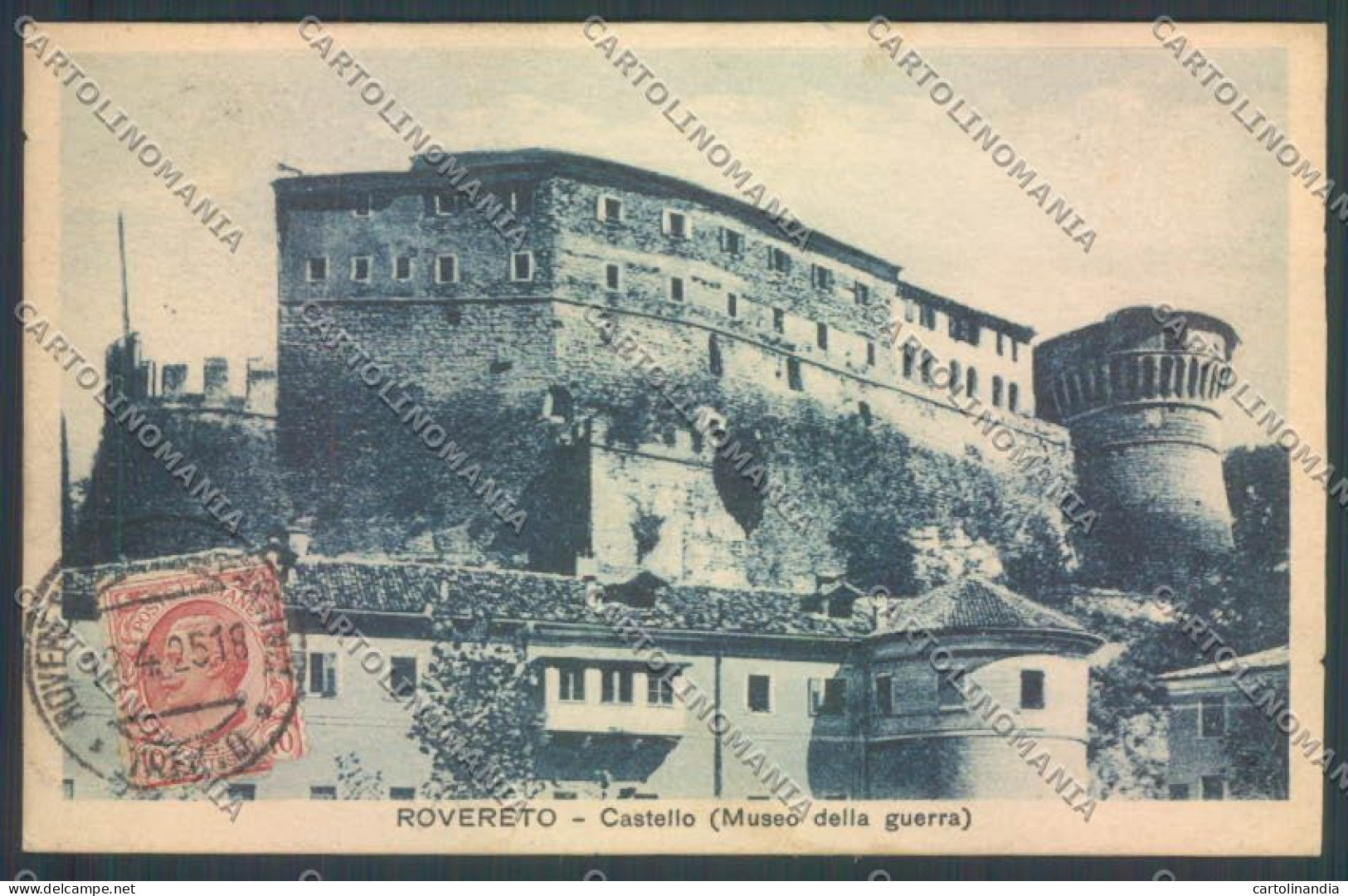 Trento Rovereto STRAPPINI Cartolina ZB1125 - Trento