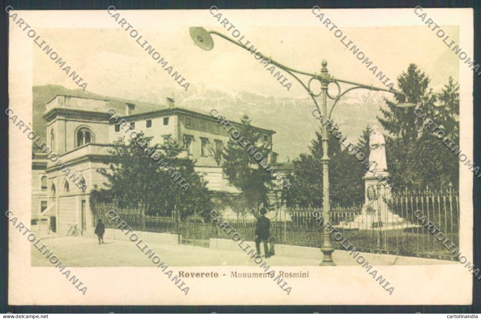 Trento Rovereto SCOLLATA Cartolina ZB1148 - Trento