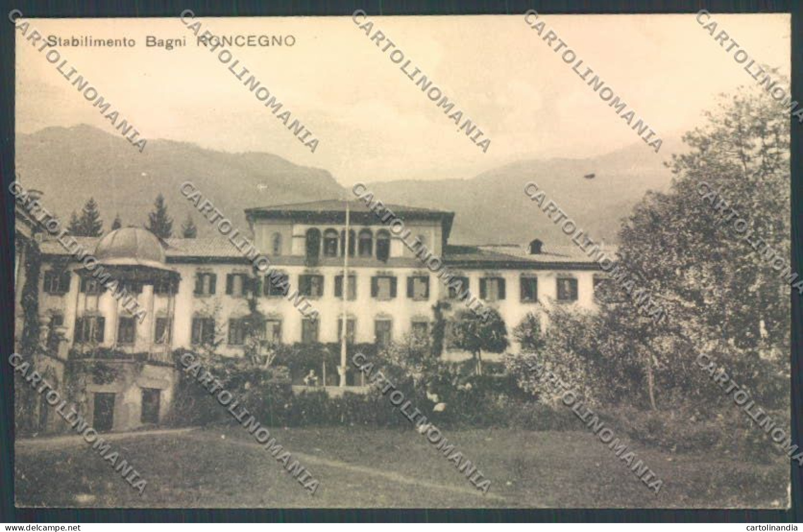 Trento Roncegno Terme Cartolina ZB1184 - Trento