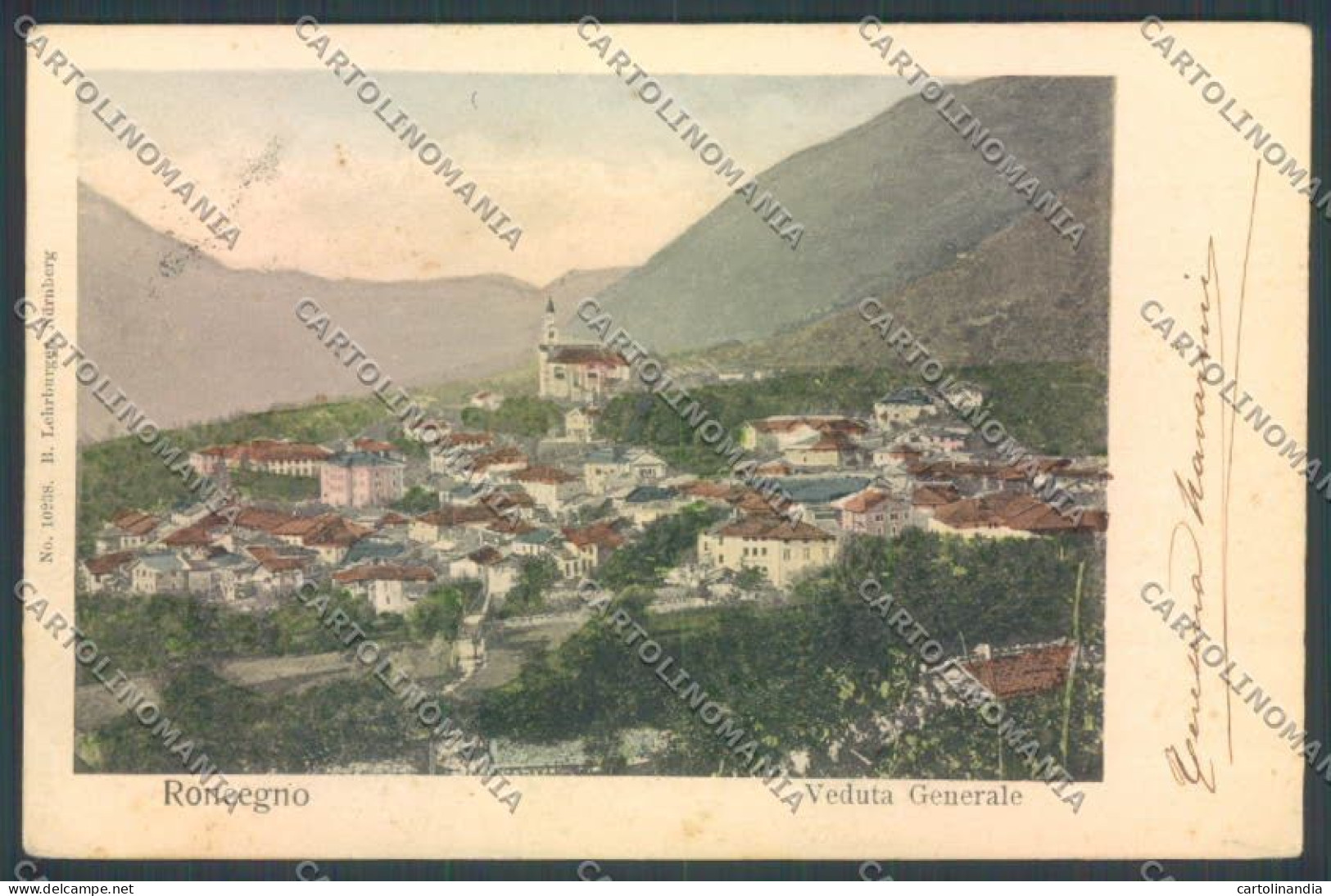 Trento Roncegno Terme Cartolina ZB1185 - Trento