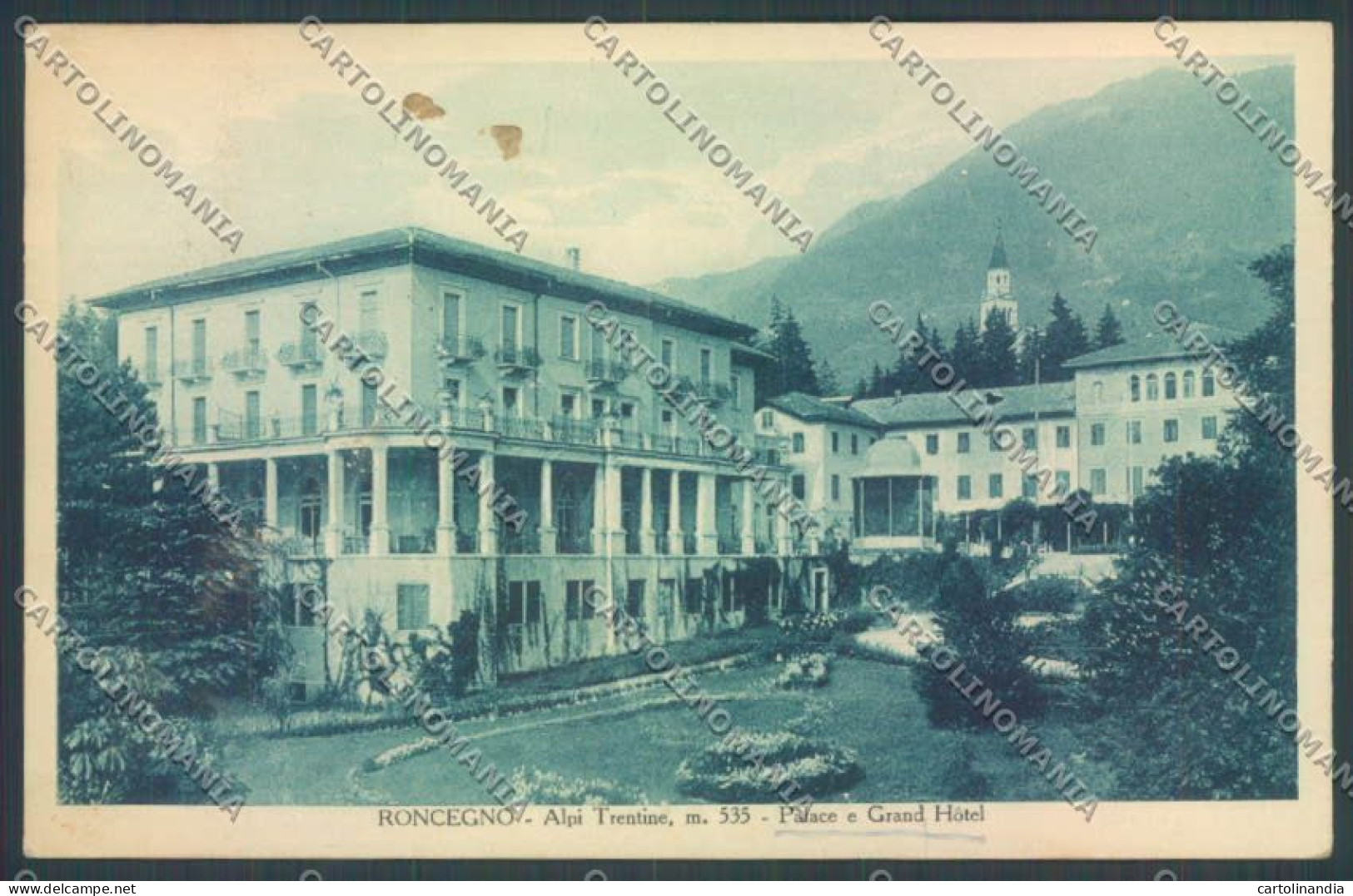 Trento Roncegno Terme FORO Cartolina ZB1187 - Trento