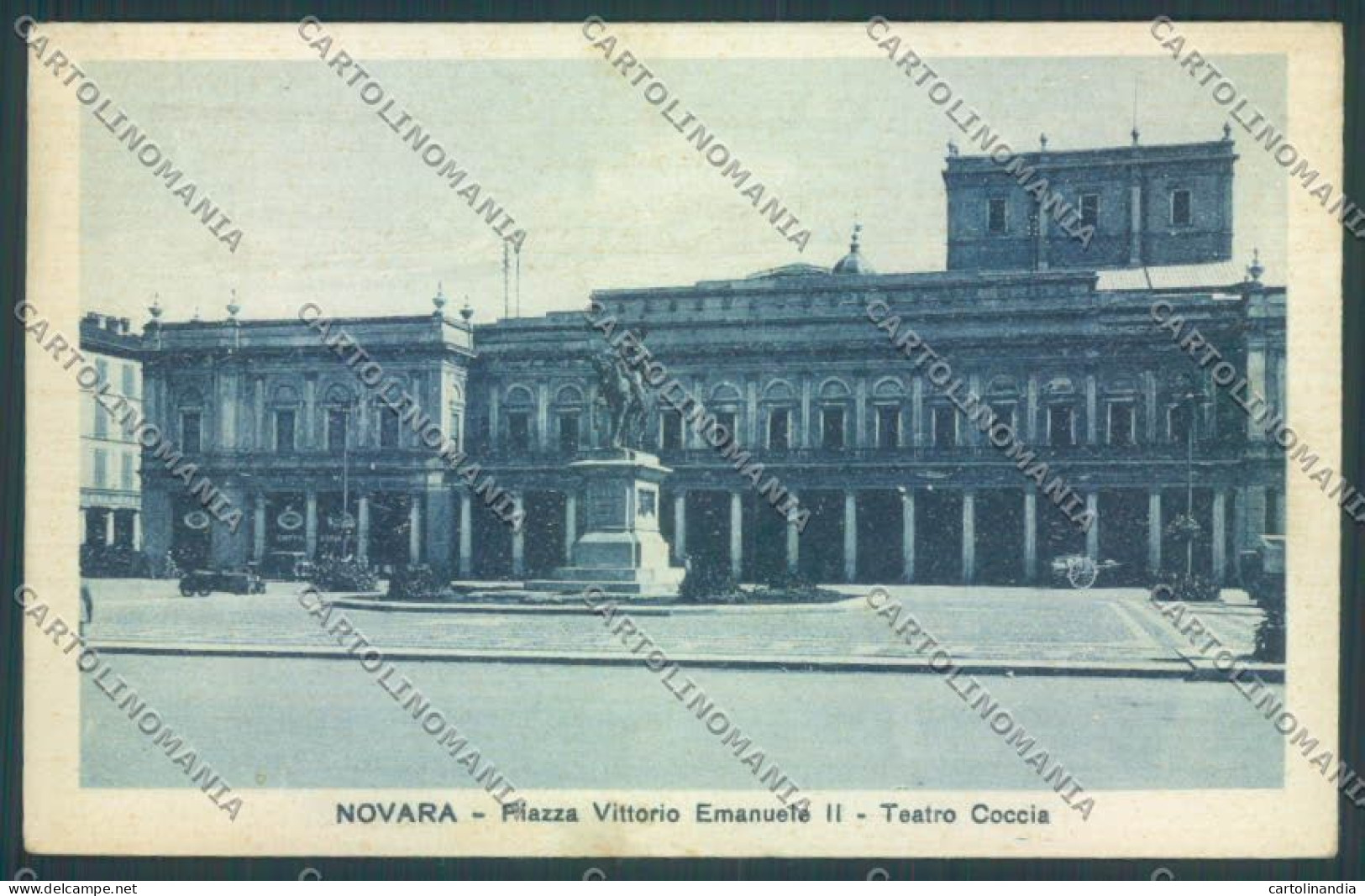 Novara Città Teatro Cartolina ZB1246 - Novara