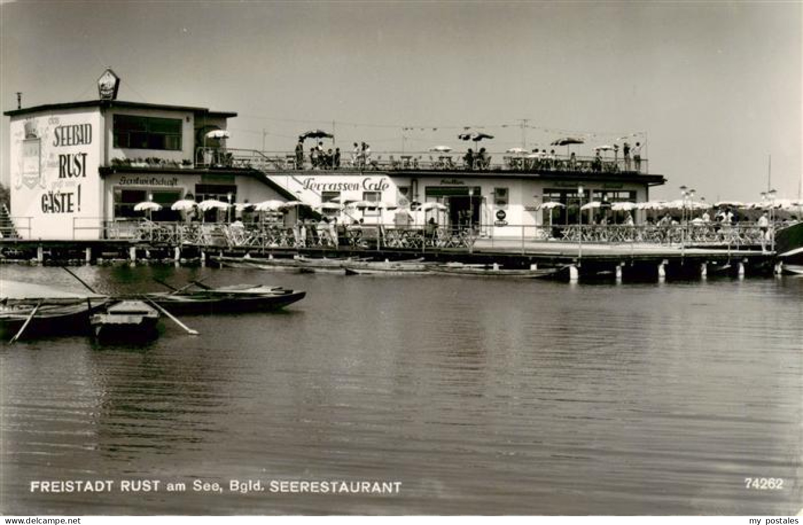 73940698 Rust_Neusiedlersee_Burgenland_AT Seerestaurant - Andere & Zonder Classificatie