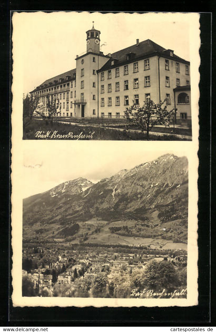 AK Bad Reichenhall, Krankenhaus, Panorama  - Bad Reichenhall