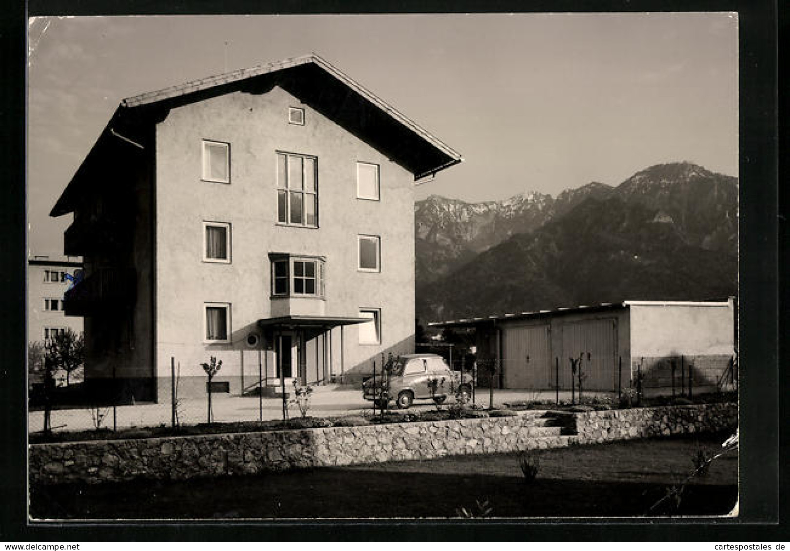 Foto-AK Bad Reichenhall, Ansicht Eines Wohnhauses 1959  - Bad Reichenhall