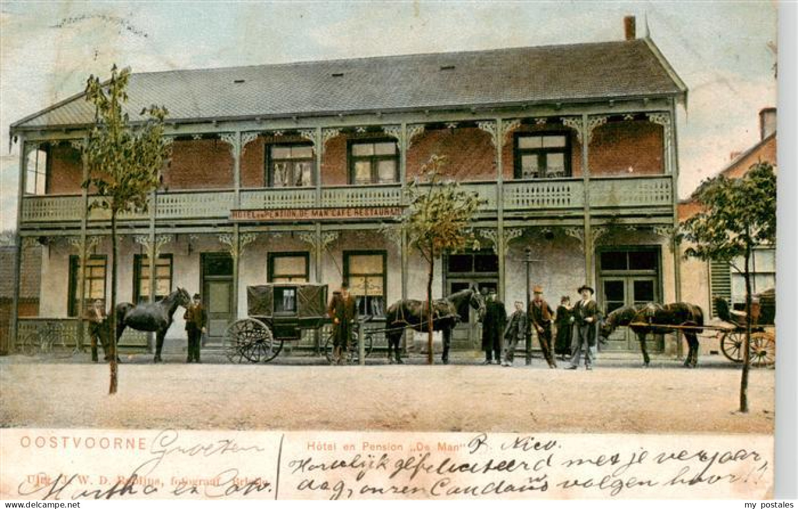 73899492 Oostvoorne Aan Zee NL Hotel En Pension De Man  - Sonstige & Ohne Zuordnung