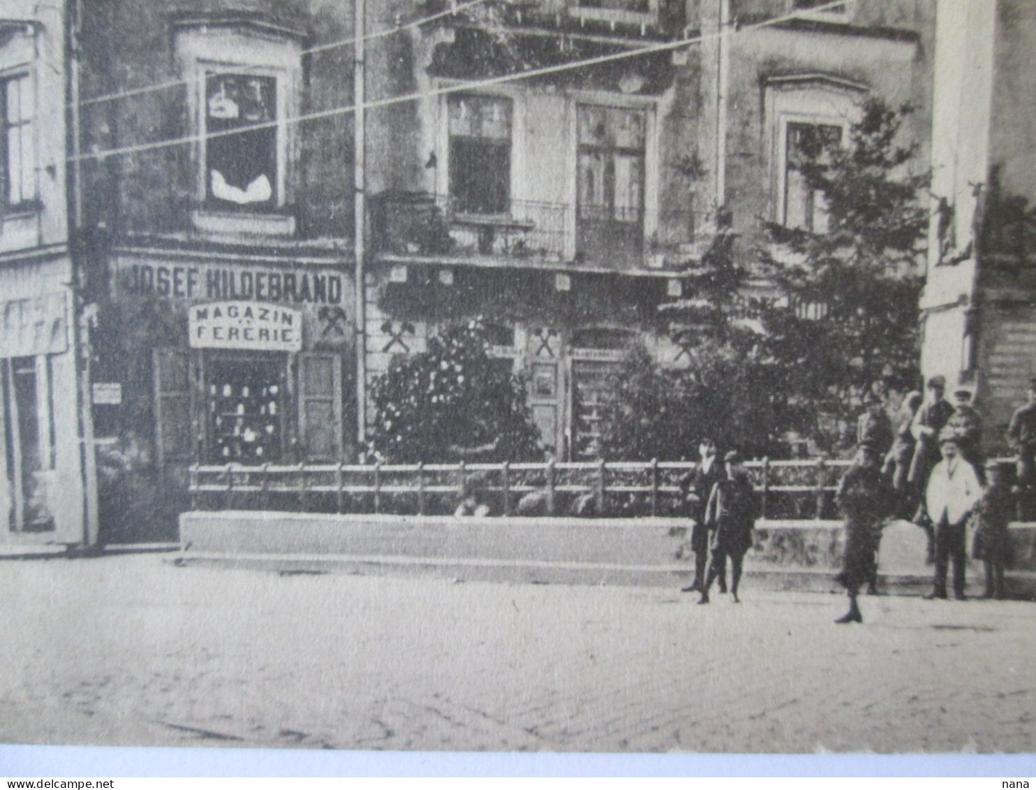 Czernowitz/Cernăuți:Bukowina/Bucovina-Ukraine Former Romania:Queen Maria Street,stores Unused Postcard About 1920 - Ucrania