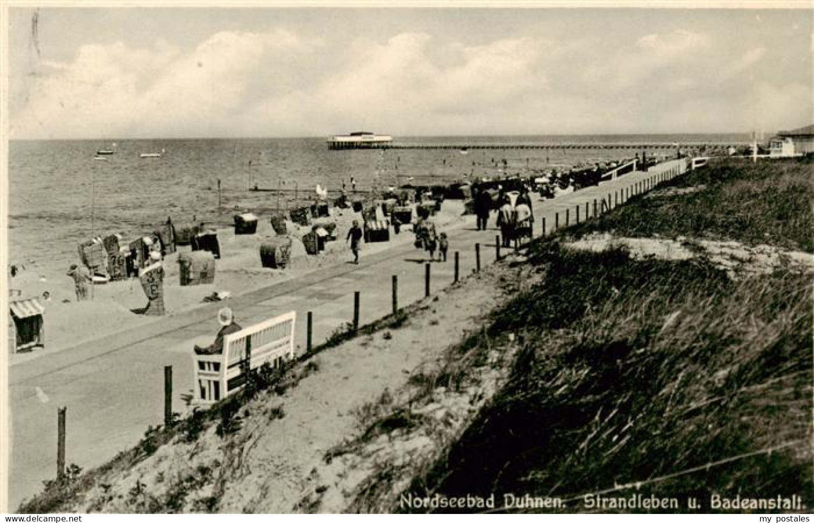 73899443 Duhnen Nordsee Strandleben Und Badeanstalt Duhnen Nordsee - Cuxhaven