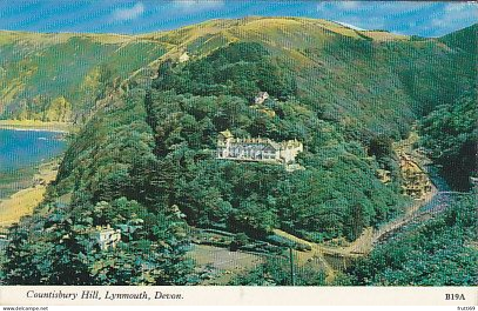 AK 214758 ENGLAND - Lynmouth - Countisbury Hill - Lynmouth & Lynton