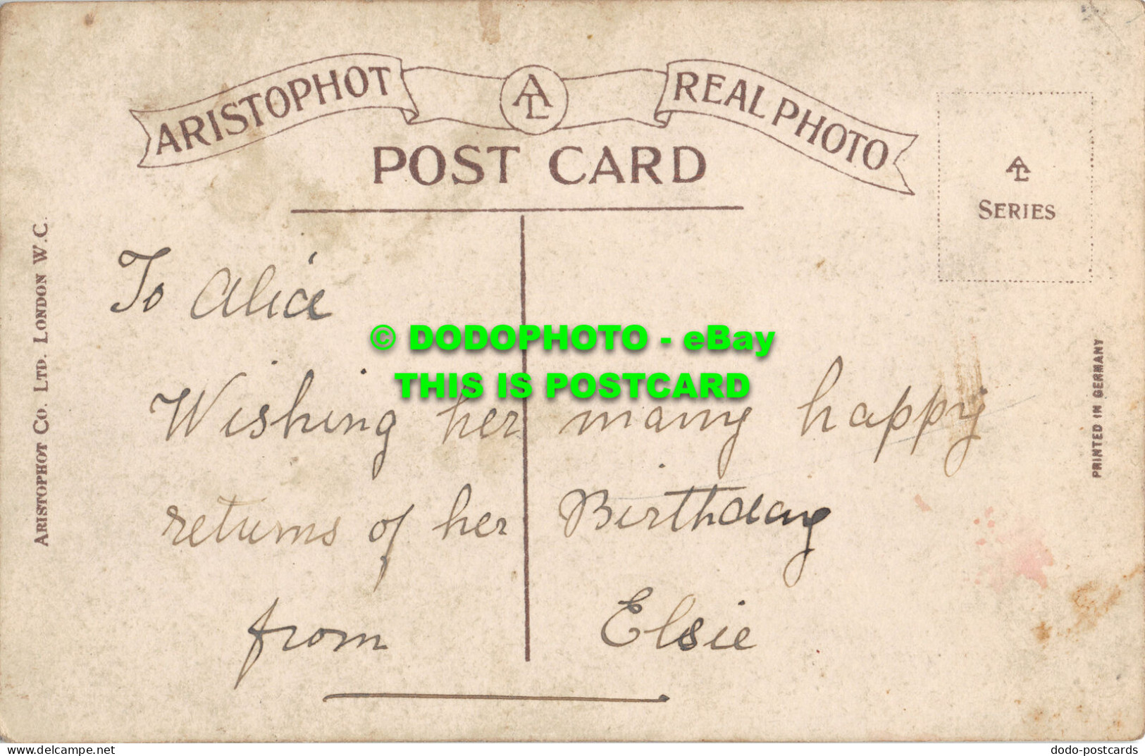 R495550 Evelyn Millard. Aristophot. Postcard - World