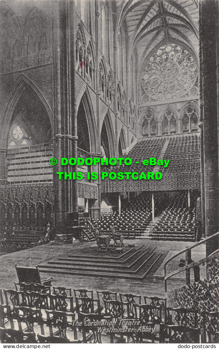 R495574 Westminster Abbey. The Coronation Theatre. Valentine - World