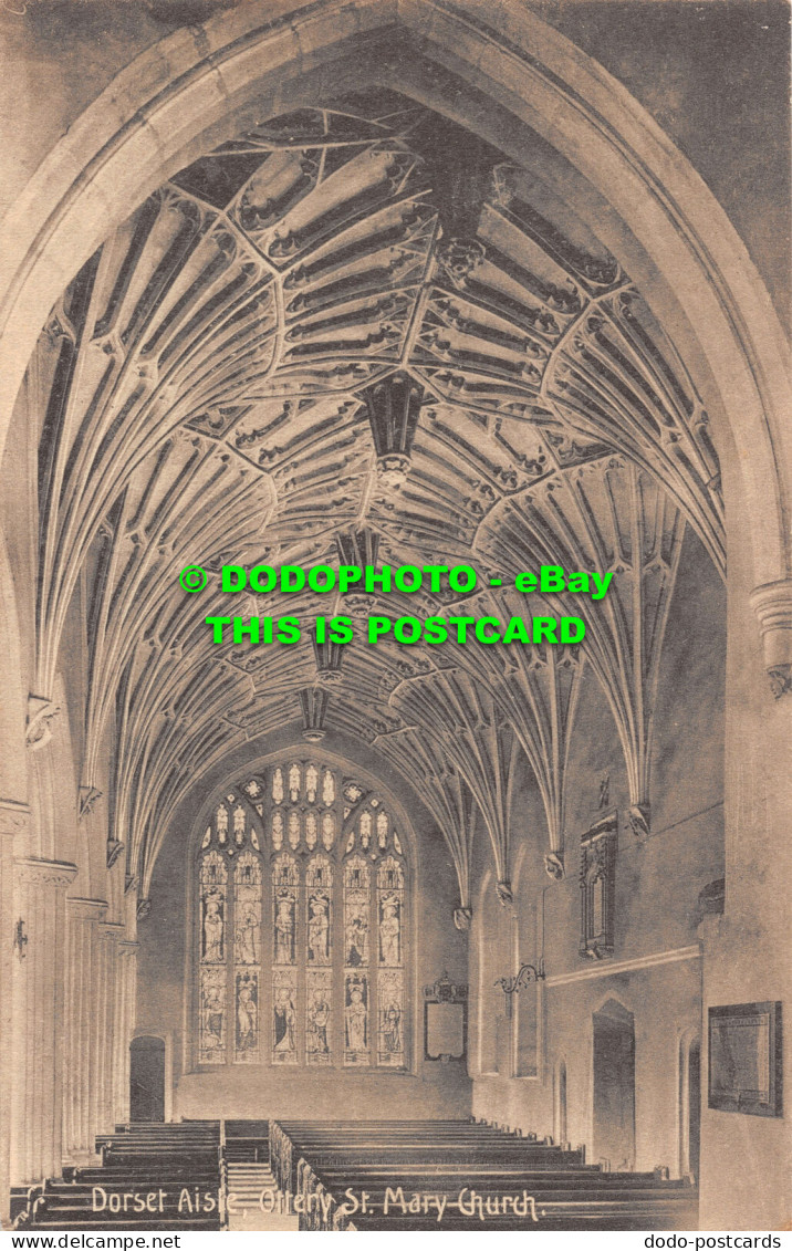 R495589 Dorset Aisle. Ottery St. Mary Church. J. Manley. Stationer - World