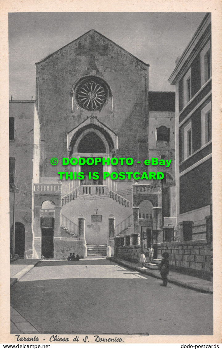 R495602 Taranto. Chiesa Di S. Domenico. Albano And Amodio. S. E. R. T. A - World