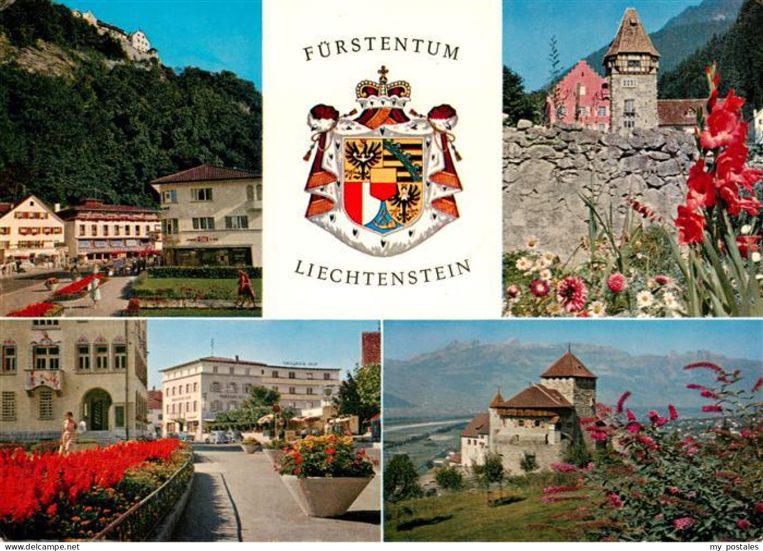 73899153 Vaduz Liechtenstein FL Landesfuerstliche Residenz Postplatz Mit Schloss - Liechtenstein