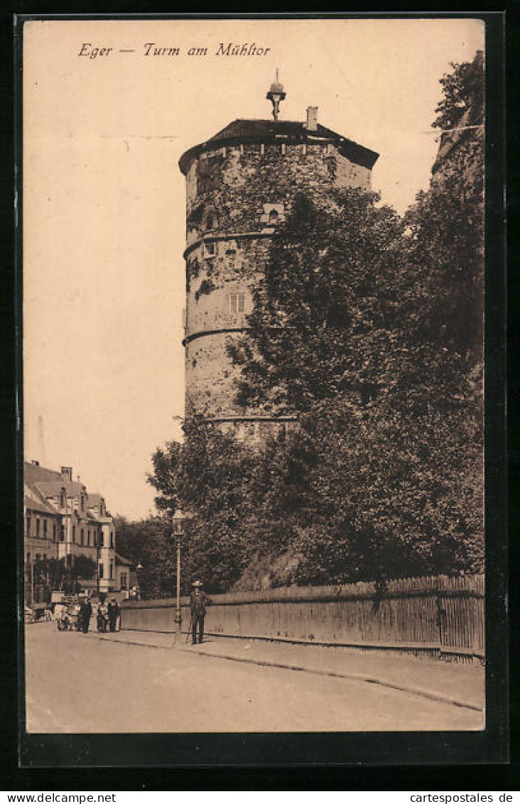AK Eger, Turm Am Mühltor  - Tsjechië