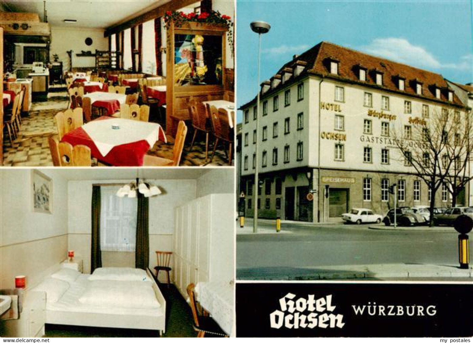 73894802 Wuerzburg Bayern Hotel Ochsen Gaststube Zimmer  - Würzburg