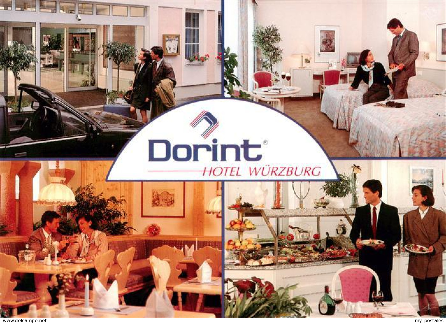 73894799 Wuerzburg Bayern Dorint Hotel Gastraum Zimmer Catering  - Wuerzburg