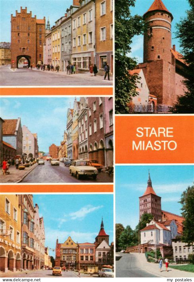 73894789 Olsztyn Allenstein PL Stare Miasto Wysoka Brama Zamek Baszta Narozna I  - Polen