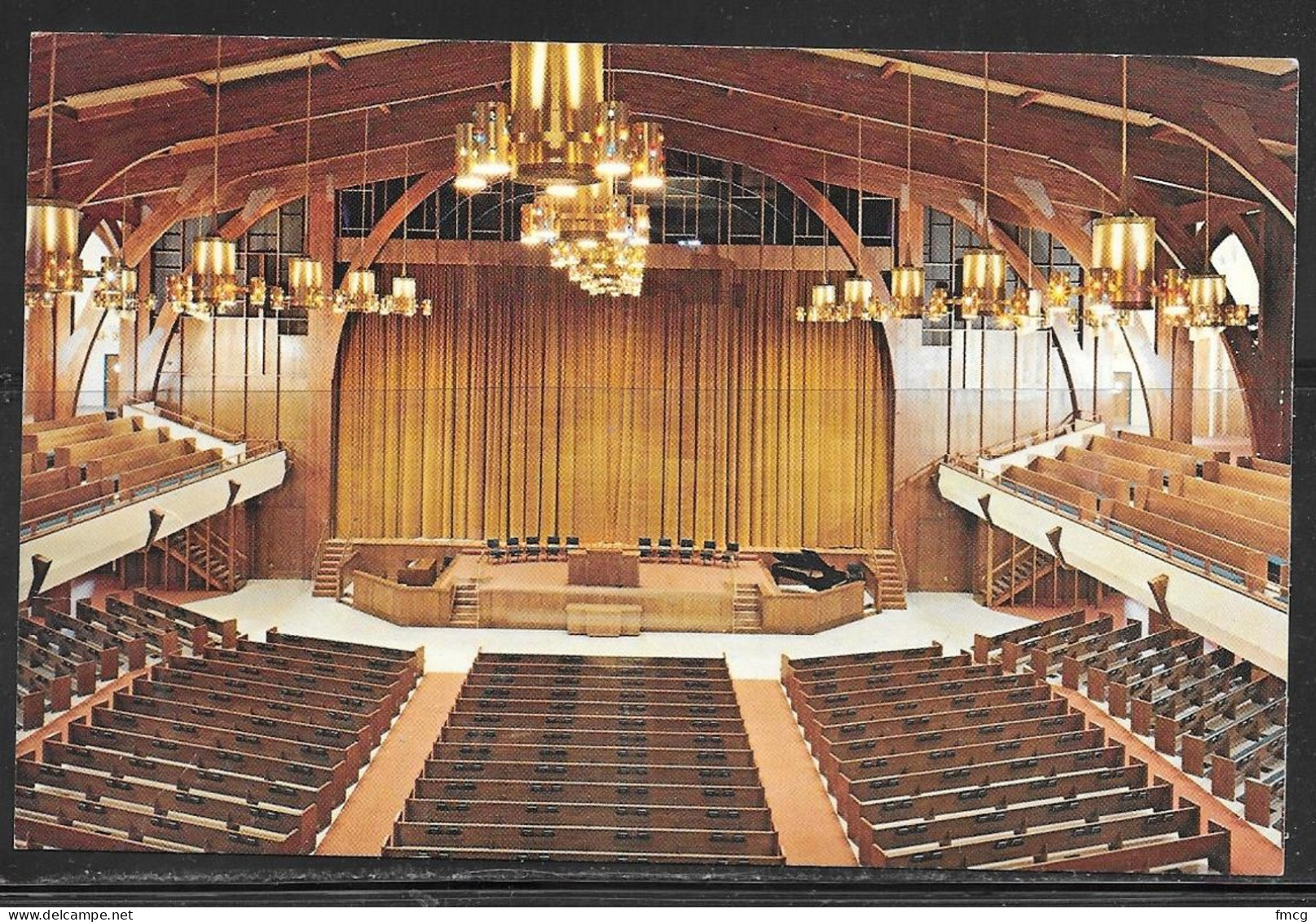 New Mexico, Glorieta Bapt. Auditorium Interior, Unused - Sonstige & Ohne Zuordnung