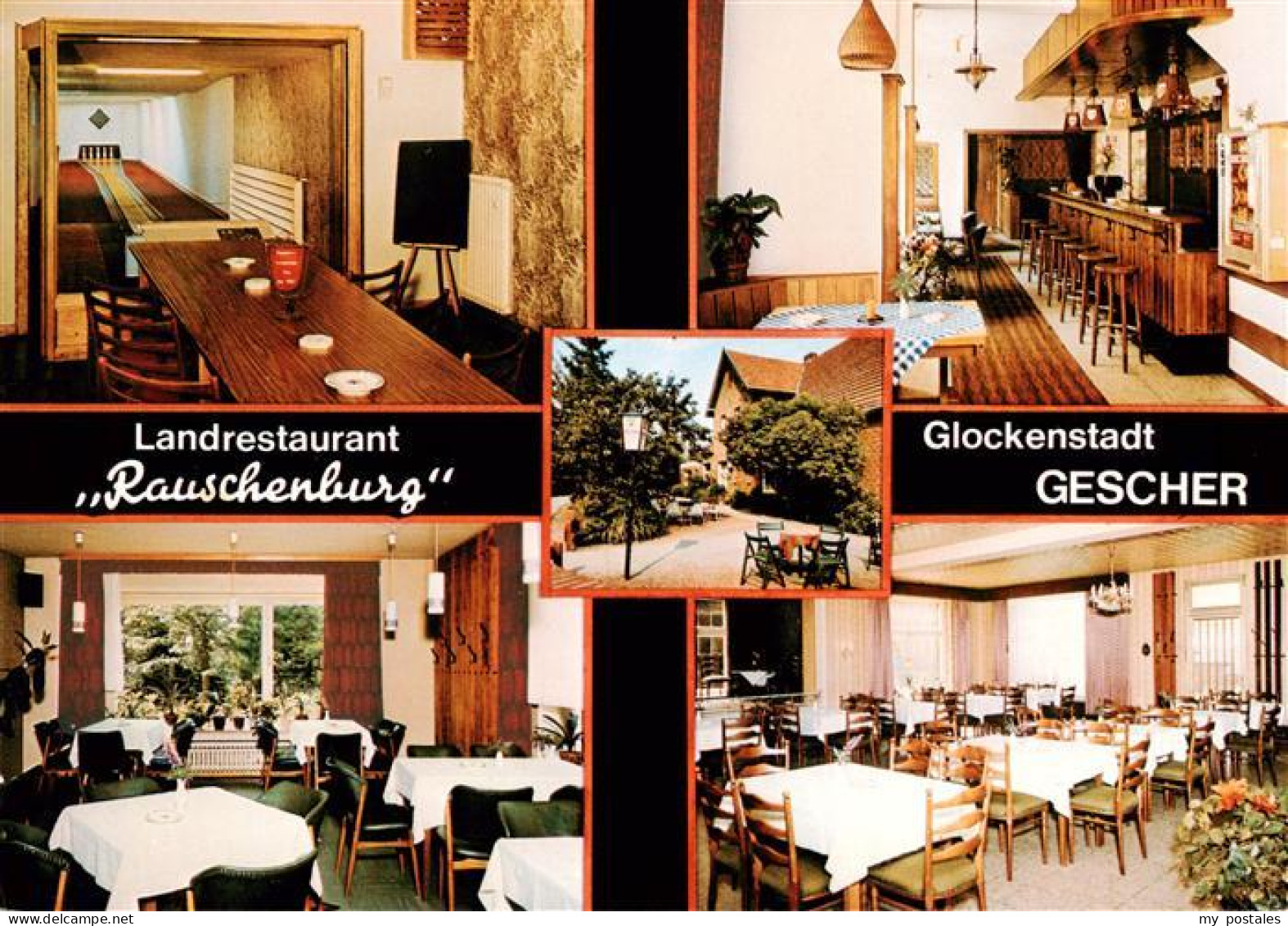 73894514 Gescher Landrestaurant Rauschenburg Gastraeume Kegelbahn Bar Gescher - Gescher