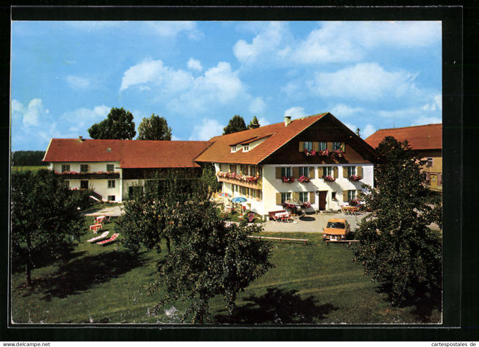 AK Heimenkirch-Wolfertshofen, Hotel-Pension Baldauf  - Altri & Non Classificati