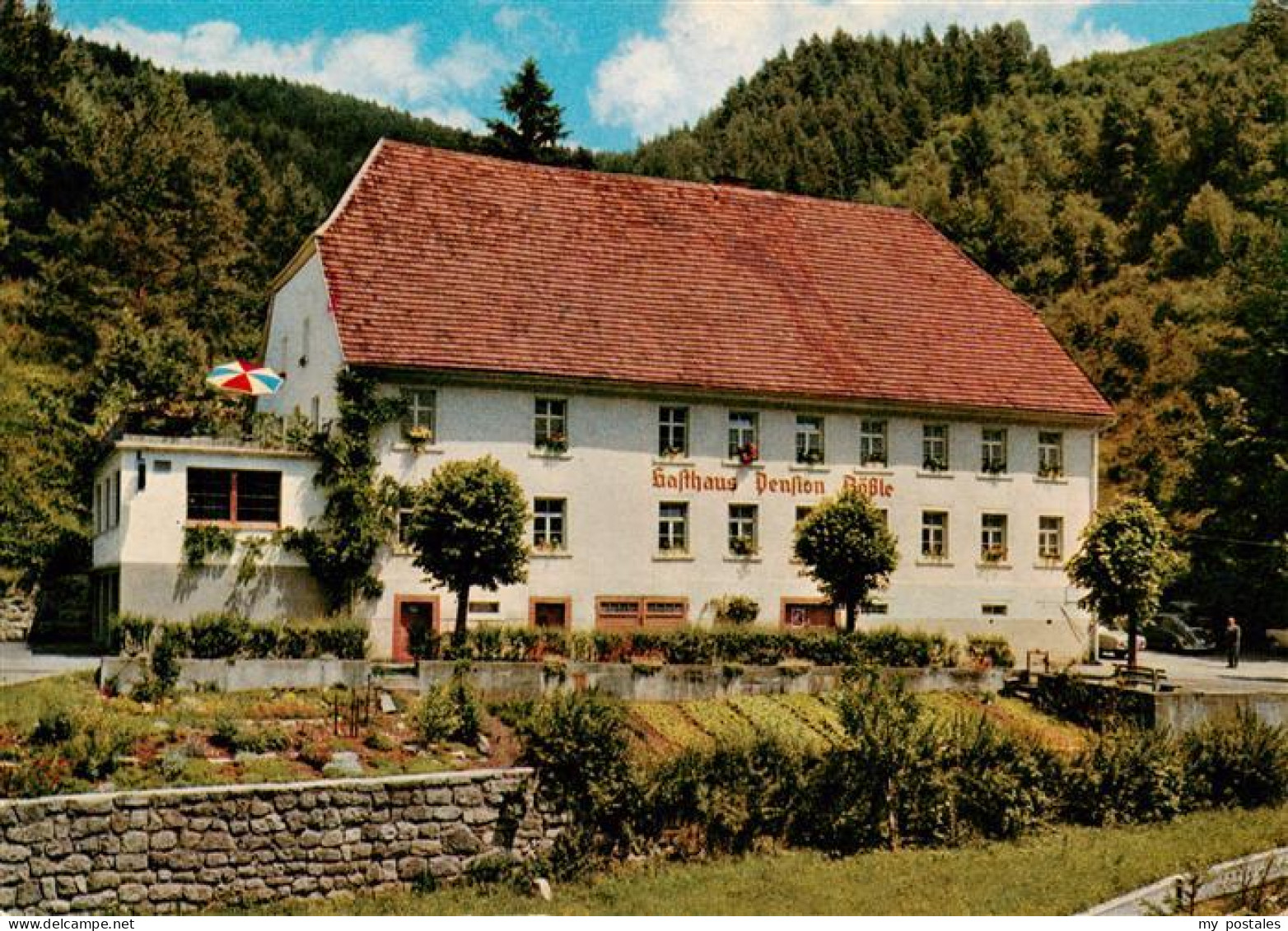 73894385 Gremmelsbach Triberg Gasthaus Pension Roessle  - Triberg