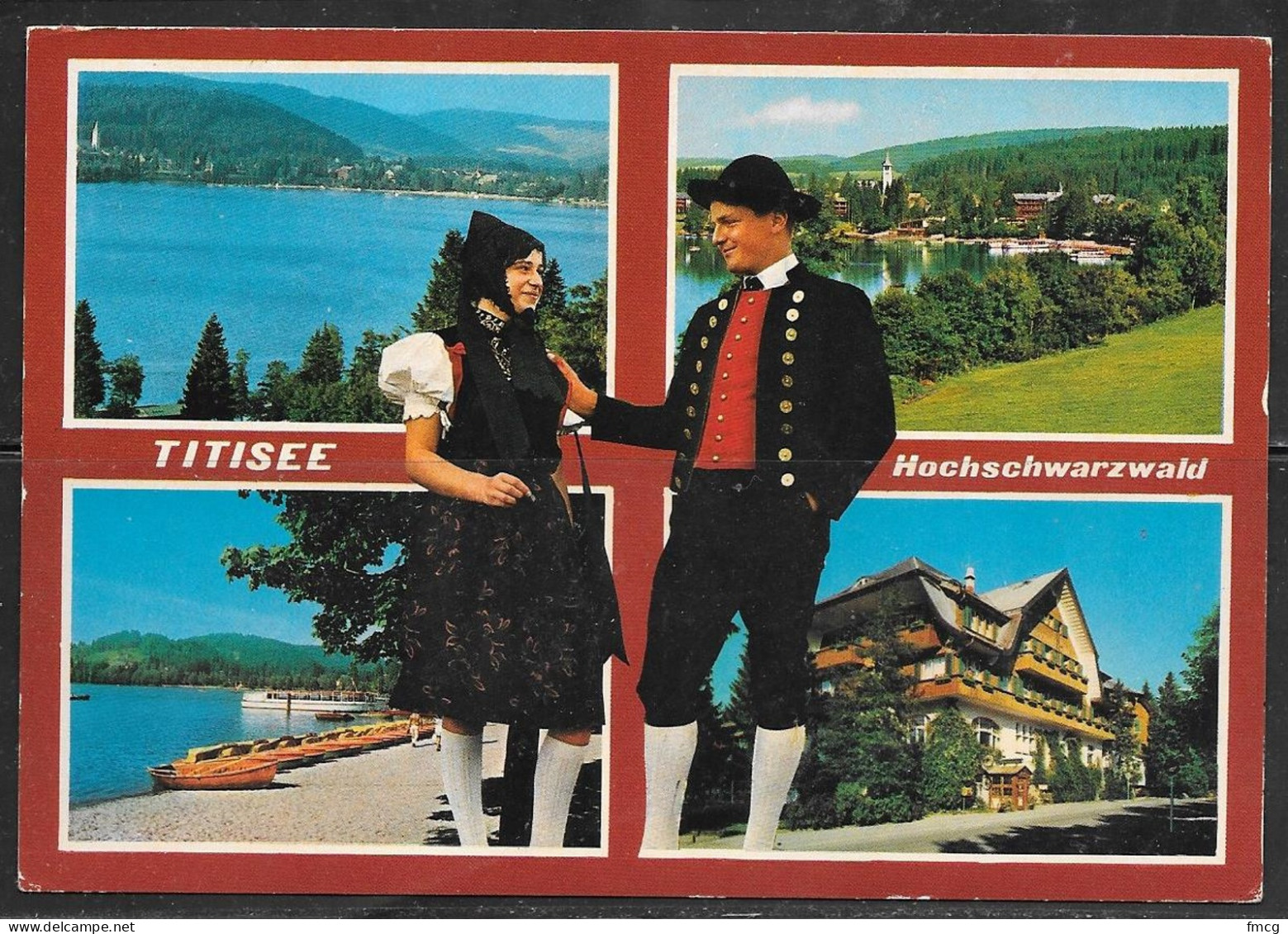 Titsee, Costumes, Multiview, Mailed In 1984 - Titisee-Neustadt