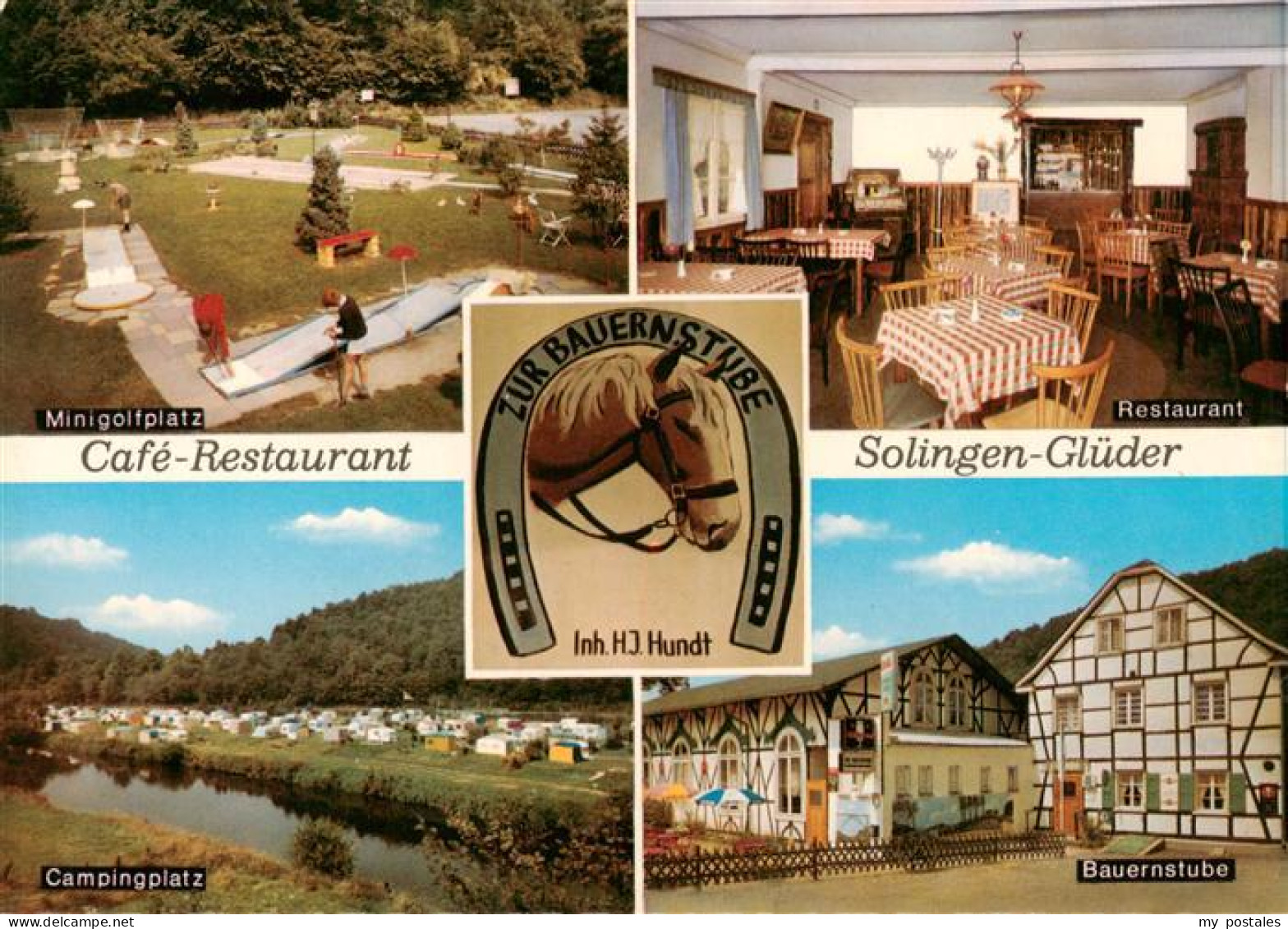 73894361 Glueder Solingen Minigolfplatz Restaurant Campingplatz Gaststaette Zur  - Solingen