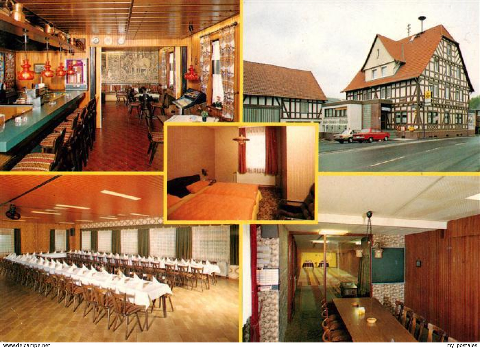 73894358 Eudorf Gasthaus Zur Schmiede Bar Speisesaal Gaestezimmer Kegelbahn Eudo - Alsfeld