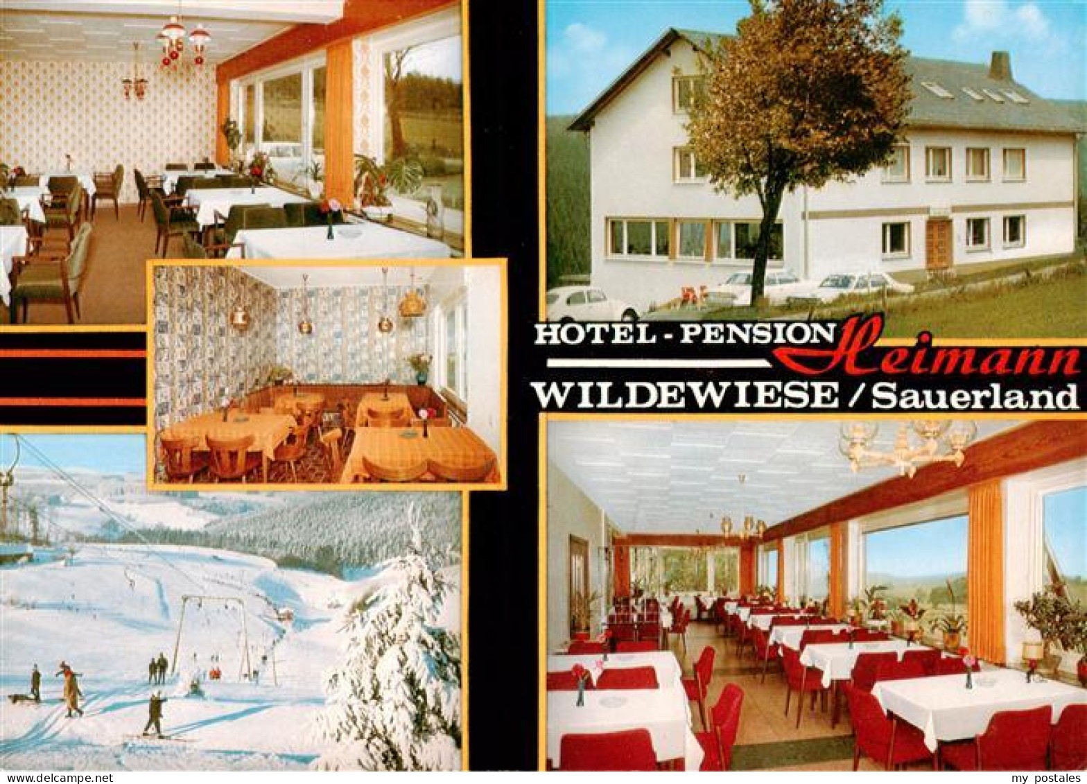 73894338 Wildewiese Hotel Pension Heimann Gastraeume Skipiste Skilift Wildewiese - Sundern