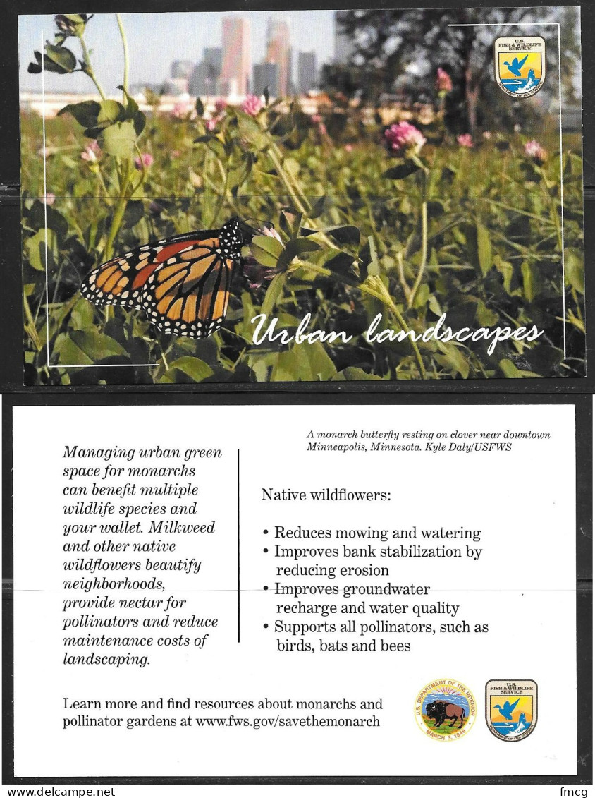 U.S. Fish & Wildlife Service, Urban Landscape, Butterfly - Papillons