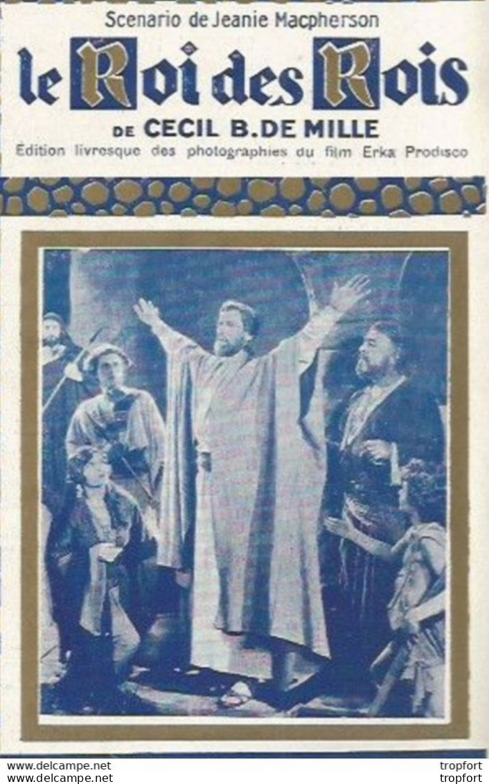 Bb // Vintage // Old French Movie Program / Programme Ciné OR // Le Roi Des Rois CECIL B.DE MILLE - Programmi